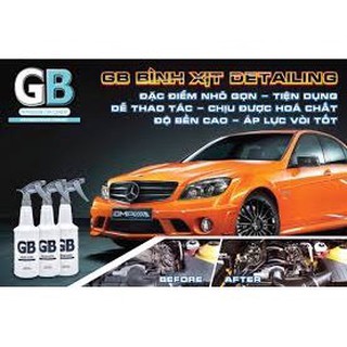 Bình xịt rỗng GB đựng dung dịch kháng hóa chất chuyên dụng 800ml chamsocxestore