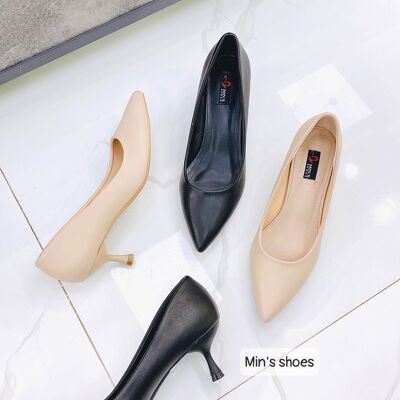 Min's Shoes - Giày Cao Gót Nữ Da Thật D379