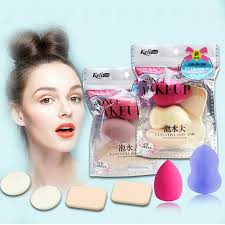 SET BÔNG PHẤN TRANG ĐIỂM 6 MÓN
