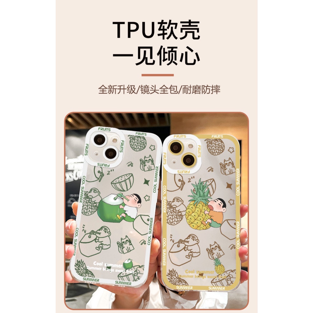 Ốp Điện Thoại Silicone Chống Sốc In Hình Cậu Bé Bút Chì Cho Xiaomi Redmi K20 K30 K40 K50 NOTE 7 8 9 10 11 5G Pro plus