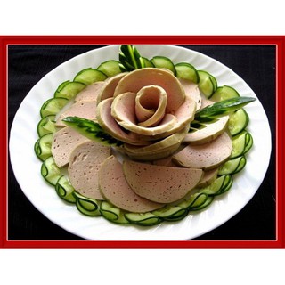 1 Chả Lụa(heo) Cô 4 Đặc Sản Bình Định  (1 cây 500gr)