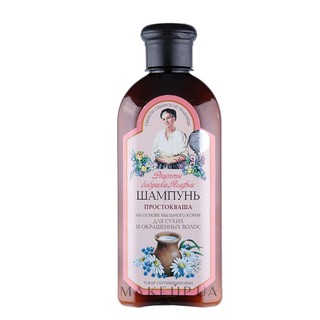 Dầu gội Sữa chua bà già Nga Agafia, dành cho tóc khô và tóc nhuộm 350ml