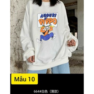 [Hàng order]Áo sweater nỉ da cá