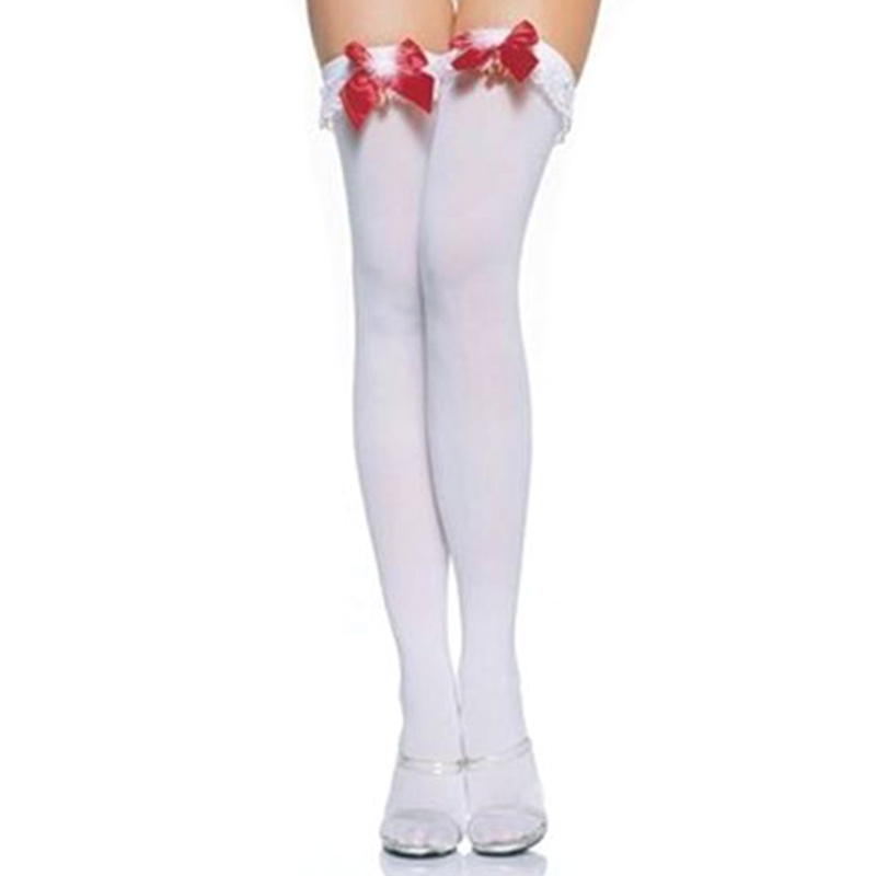 Vớ Dai Dài Qua Gối In Họa Tiết Trái Tim Gợi Cảm Cho Nữ