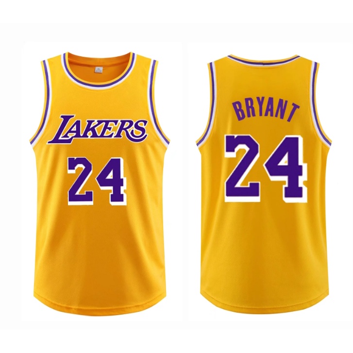 Los Angeles Lakers 23 # Áo Bóng Rổ Số 24 Năng Động Thời Trang# Bryant
