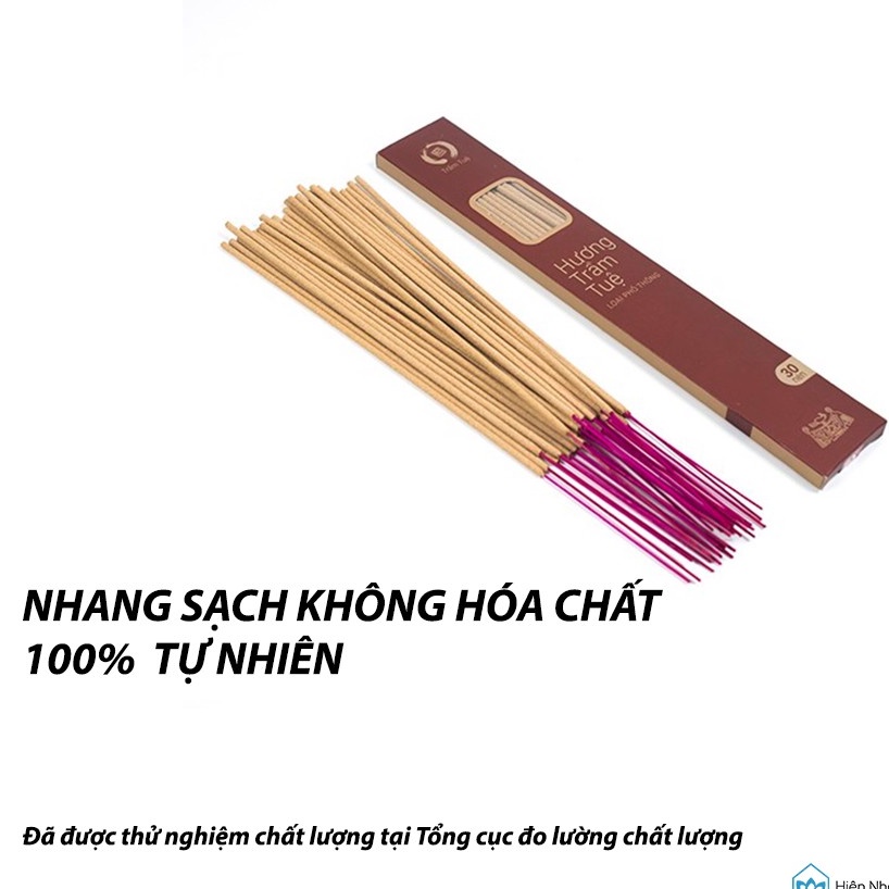 Nhang Sạch Từ Trầm Hương, Hương 100% Tự Nhiên, không hóa chất- Hiên Nhà