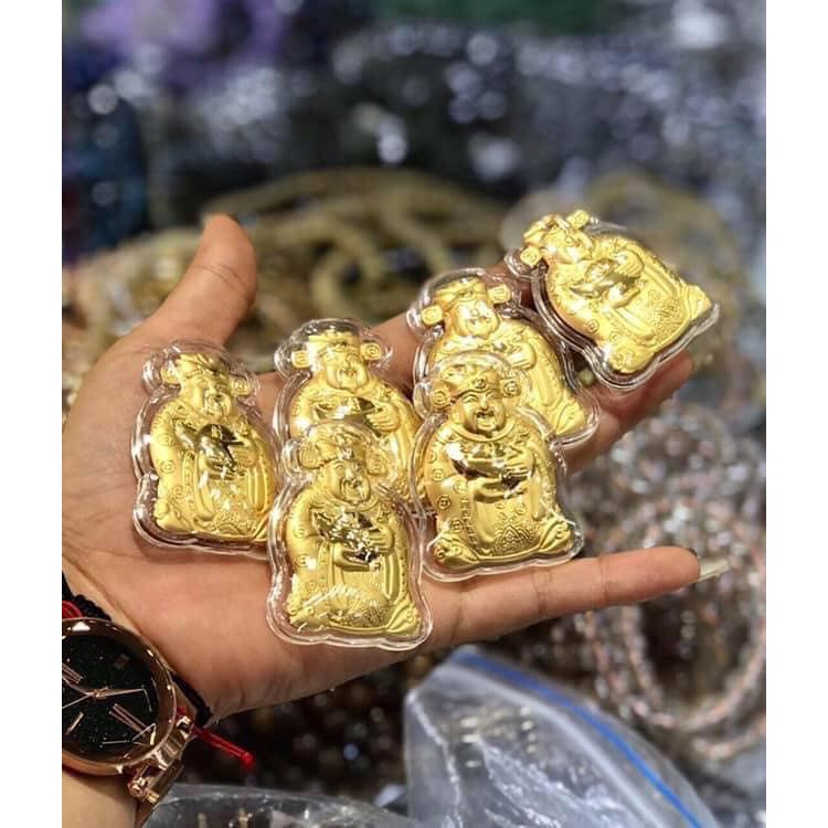 Lì xì trâu vàng và thần tài may mắn