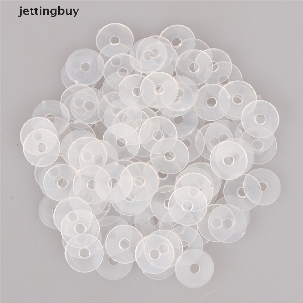 Bộ 100 Vòng Đệm Phẳng Cách Điện M3 M4 M5 M6 Bằng PVC