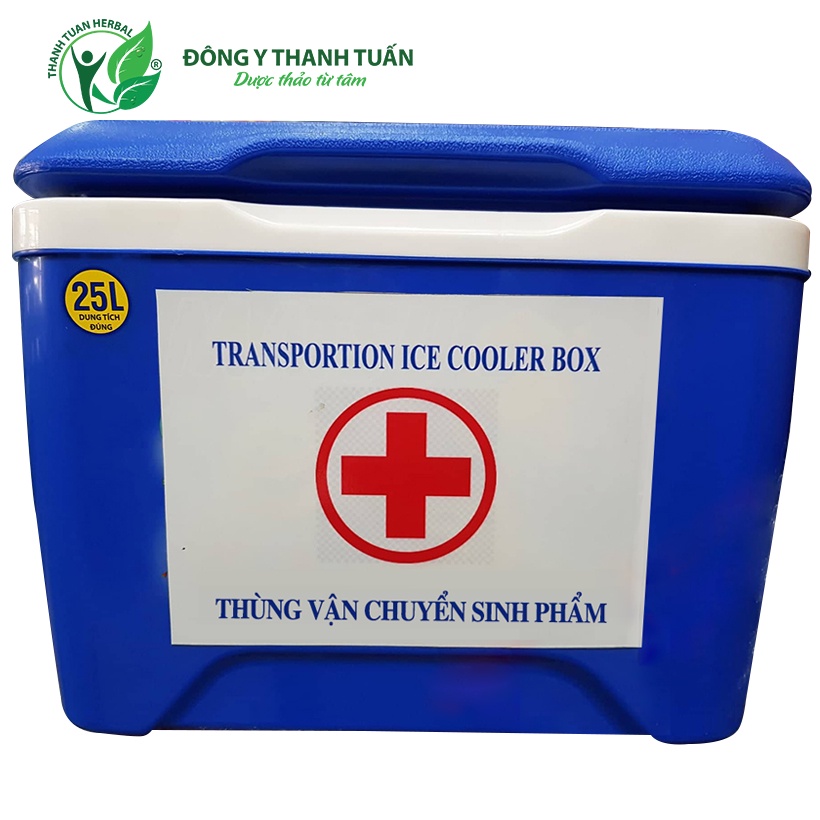 Thùng Vận Chuyển Sinh Phẩm, Thùng Trữ Lạnh Vacxin 12 Lít, 25 Lít