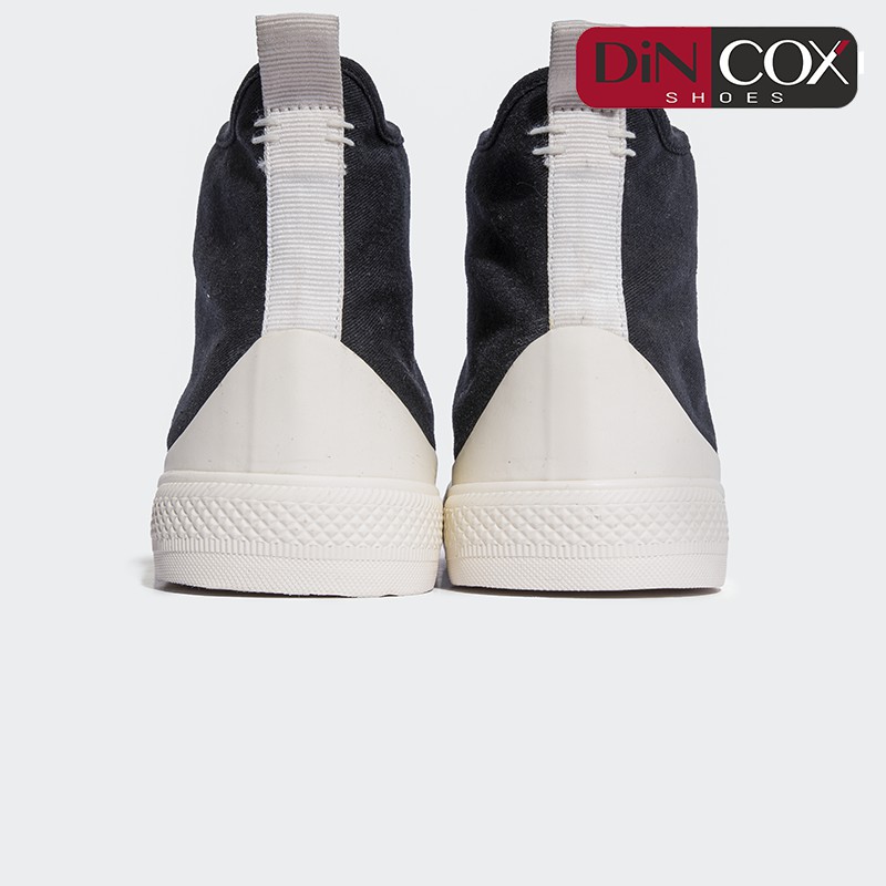 Giày Sneaker Vải Nữ DINCOX D09 Năng Động Cá Tính Black