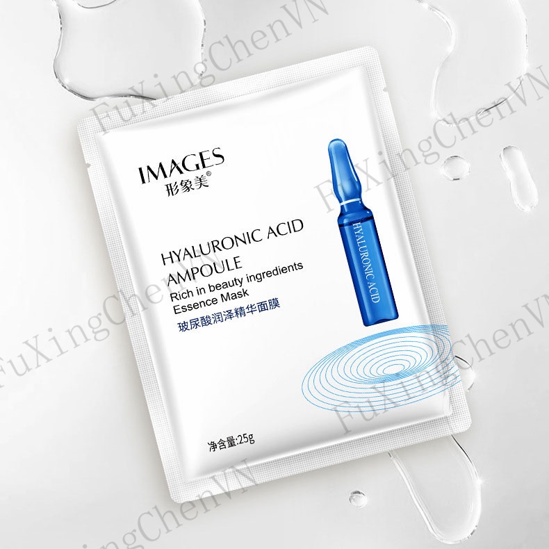 【Đề nghị đặc biệt】Mặt nạ giấy dưỡng da mụn cấp ẩm thải độc dưỡng trắng Hyaluronic Images | BigBuy360 - bigbuy360.vn