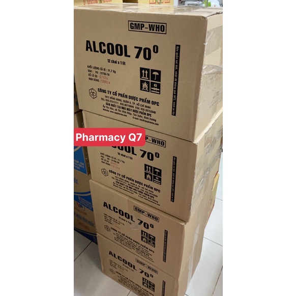 CAN 5 LÍT CỒN 70 ĐỘ SÁT KHUẨN TINH LUYỆN CÔNG TY CỔ PHẦN DƯỢC PHẨM OPC RỬA TAY KHÔ, SÁT KHUẨN BỀ MẶT, DỤNG CỤ