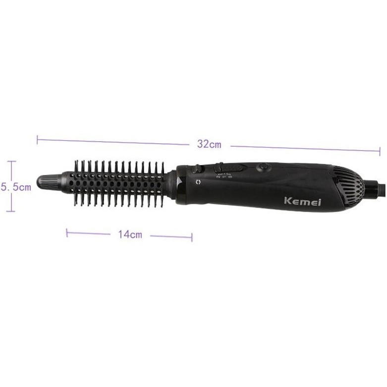 Lược Điện Sấy Kemei  DW 23