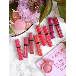 Son Bourjois Rouge Laque số 01 Maiges pink màu Hồng cam