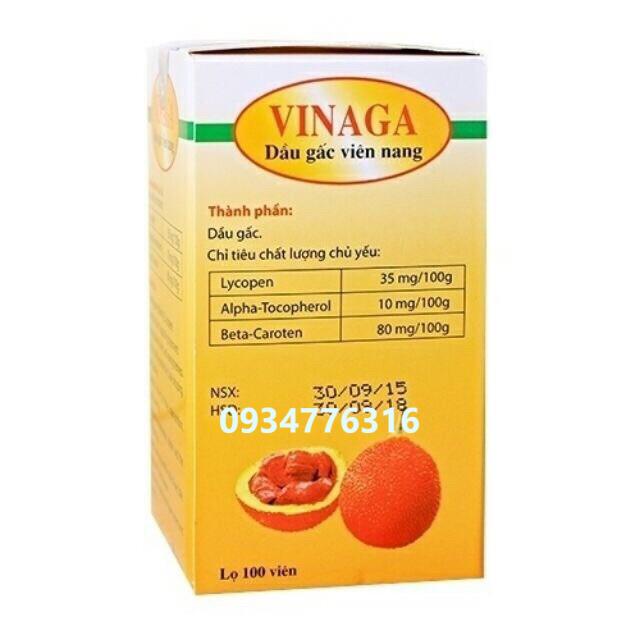 ✅ Viên Dầu Gấc Phương Linhga - chiết xuất từ tinh dầu gấc giúp sáng mắt đẹp da