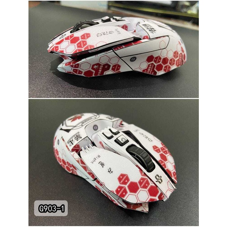 Miếng Dán Trang Trí Chuột Máy Tính Chống Trầy Xước Chống Thấm Nước Cho Logitech G903 Hero G900
