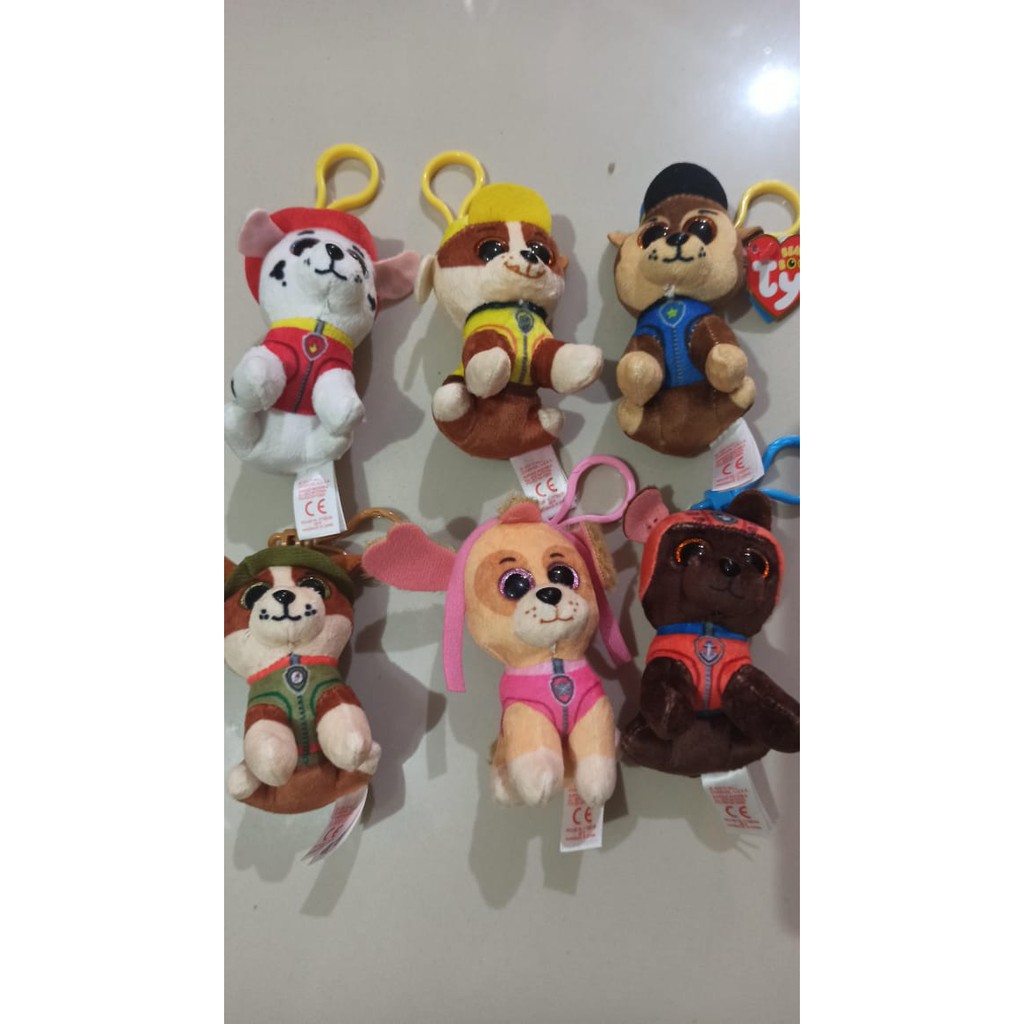 Paw Patrol Thú Nhồi Bông Hình Chú Chó Cứu Hộ 10cm Xinh Xắn