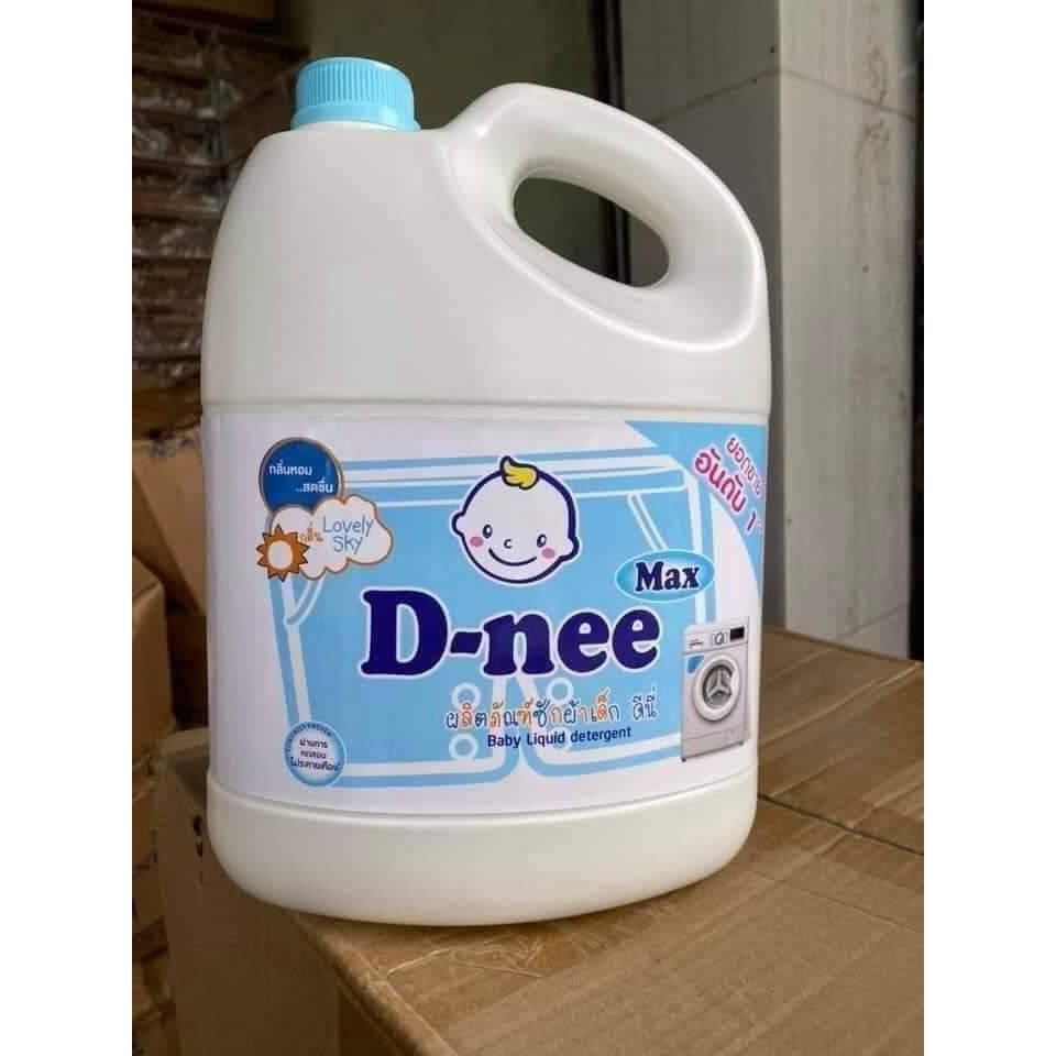 Nước giặt xả Dnee Thái lan 1 thùng 4 can 3.6l