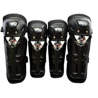Giáp bảo hộ đi xe máy 4 món 2 tay + 2 chân