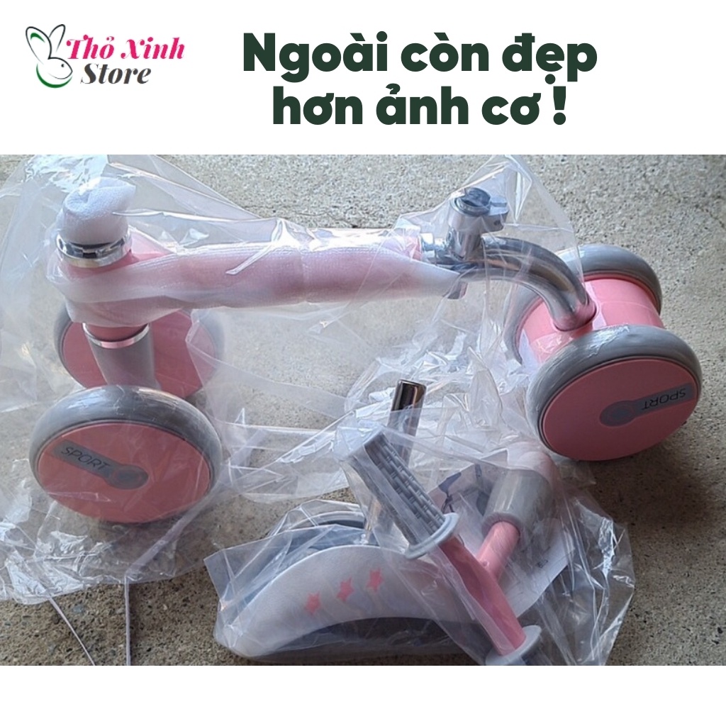 Xe Chòi Chân Cho Bé Cao Cấp Sport  khung Xe Thép Cacbon Siêu Bền Mẫu Mới Nhất