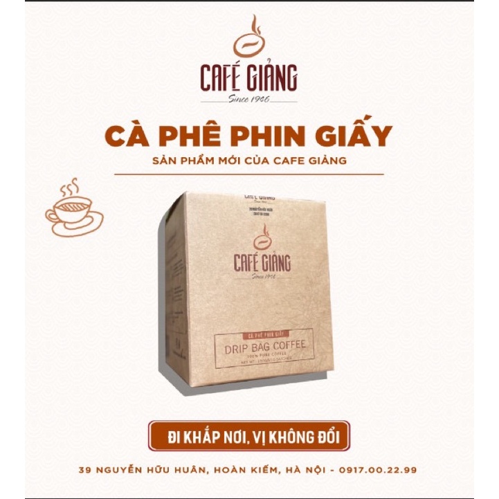 Cafe Phin giấy