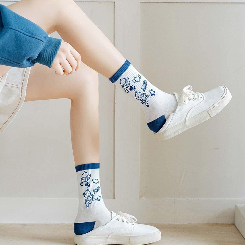 NICKOLAS Tất Thể Thao Thời Trang Mùa Hè Hàn Quốc Dành Cho Nữ