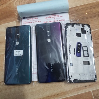 Vỏ oppo F11 Pro bộ có khung sườn khay sim kính camera