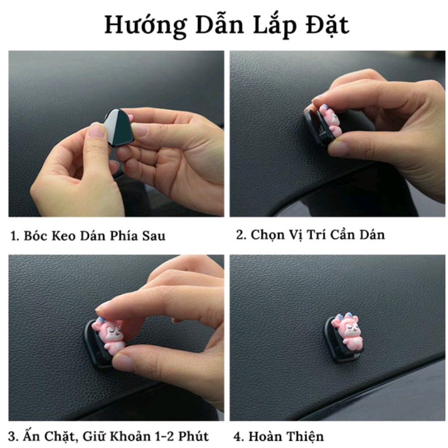 (Chọn hoả tốc)MÓC TREO ĐỒ MINI HOẠT HÌNH