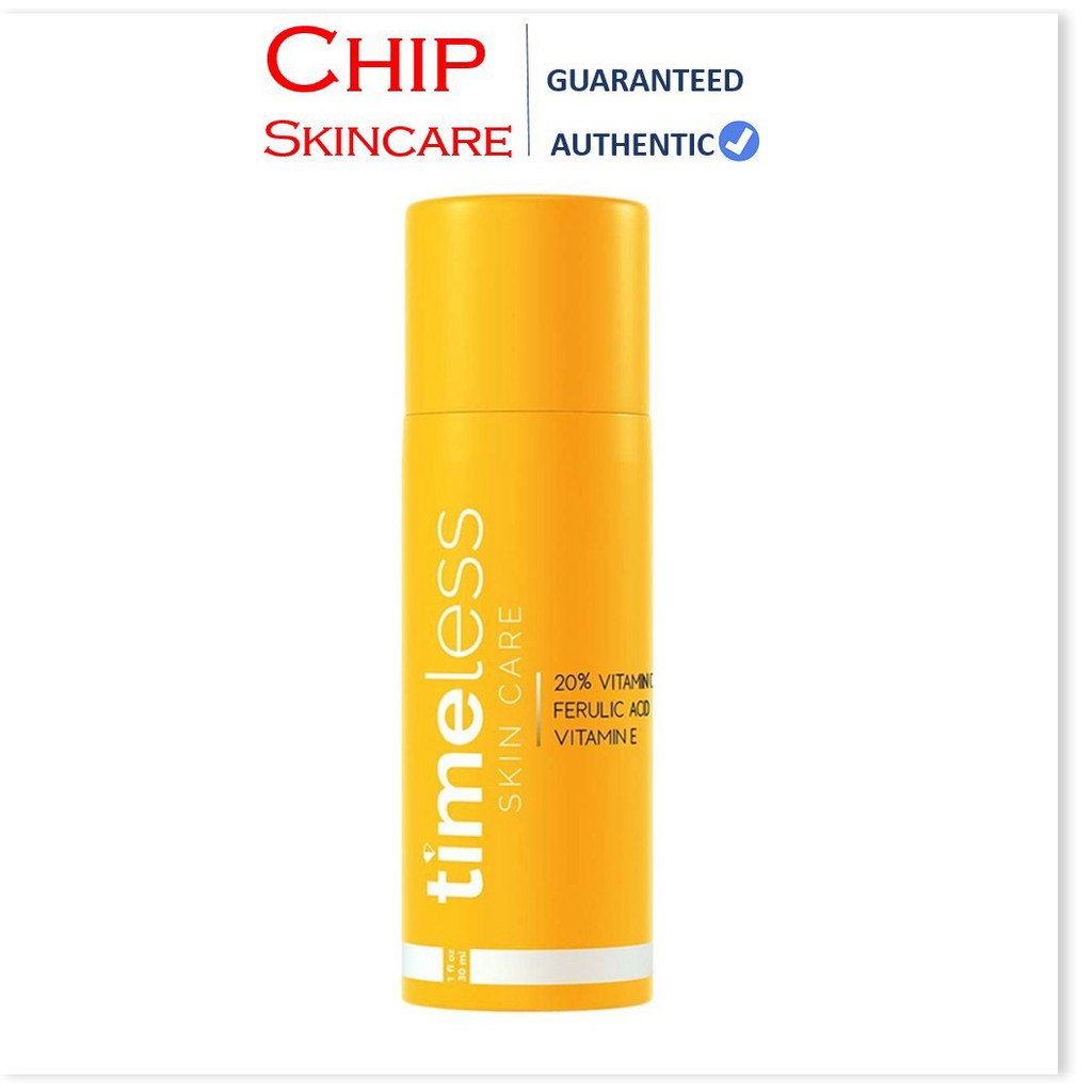 [Mã giảm giá mỹ phẩm chính hãng] [Date Mới Nhất][Mẫu Mới] Giảm Thâm Sáng Da Timeless Vitamin C+E+Ferulic