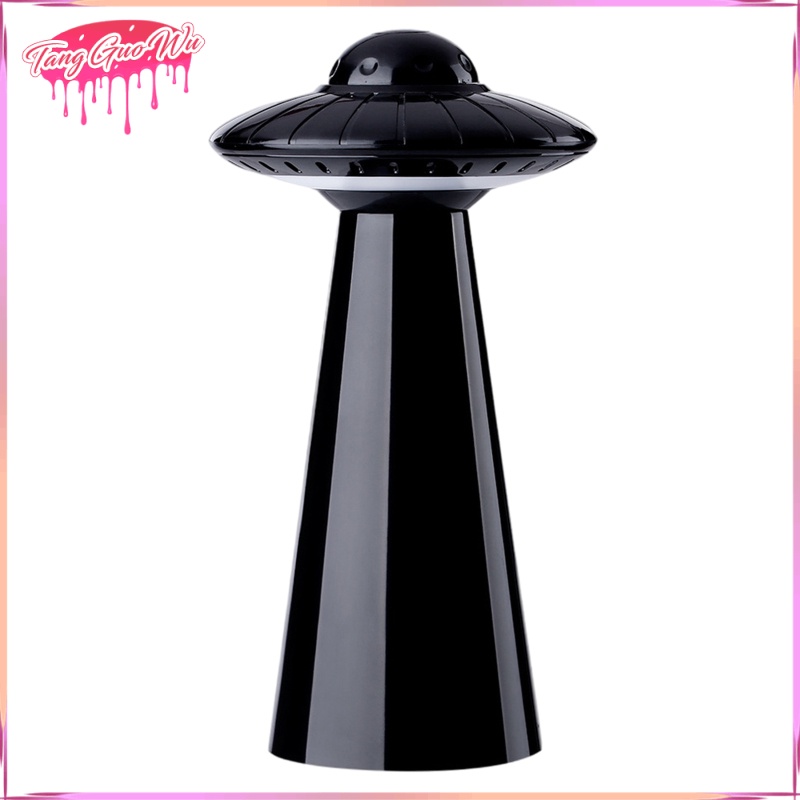 Đèn Led Để Bàn Hình Đĩa Bay Ufo Không Dây Sạc Usb Xoay 360 Độ 3 Chế Độ Sáng Điều Chỉnh Được