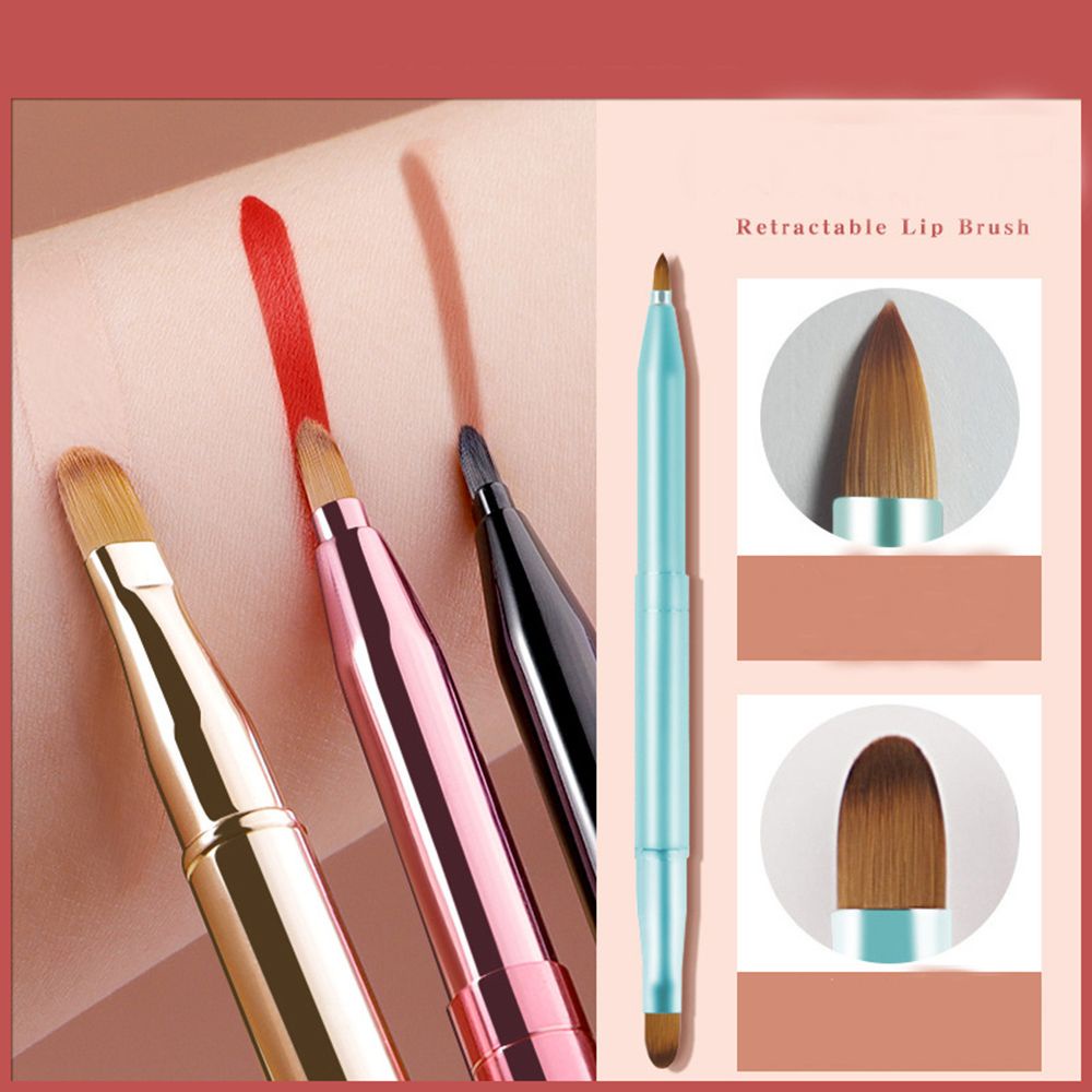 [Hàng mới về] Cọ kẻ viền môi trang điểm hai đầu thiết kế nhỏ gọn