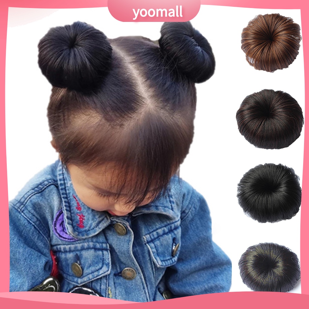 Búi tóc giả xoăn gợn sóng