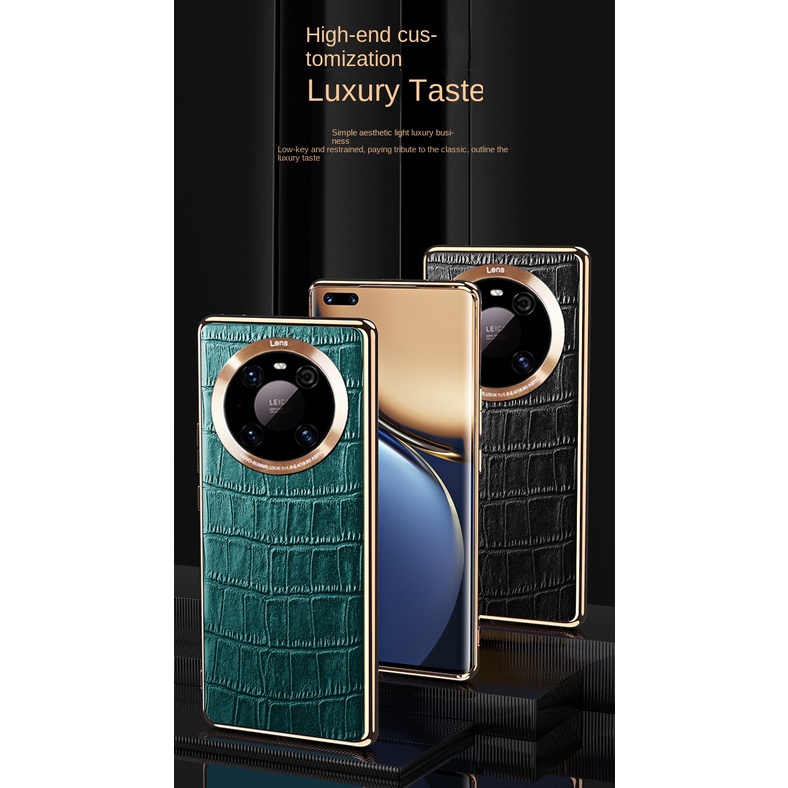 Ốp Điện Thoại Vân Da Cá Sấu Chống Sốc Cho Huawei Mate 20 pro Mate20