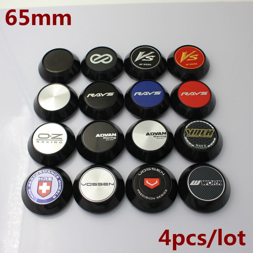 Nắp Đậy Trục Bánh Xe Hơi 65MM ADVAN ENKEI VOLK RAYS Chuyên Dụng