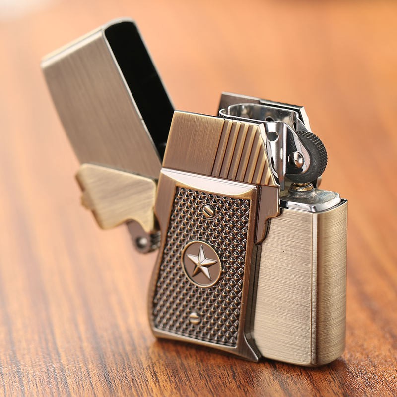 {HOT} Hộp Quẹt Bật Lửa Zorro Z91301 Họa Tiết Nổi 3D Cao Cấp - Dùng Chung Phụ Kiện Xăng Bấc Đá Zippo #8
