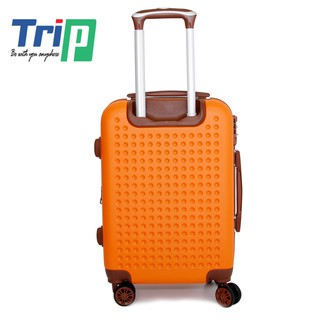 Vali nhựa trip p803a - size 50cm - màu cam