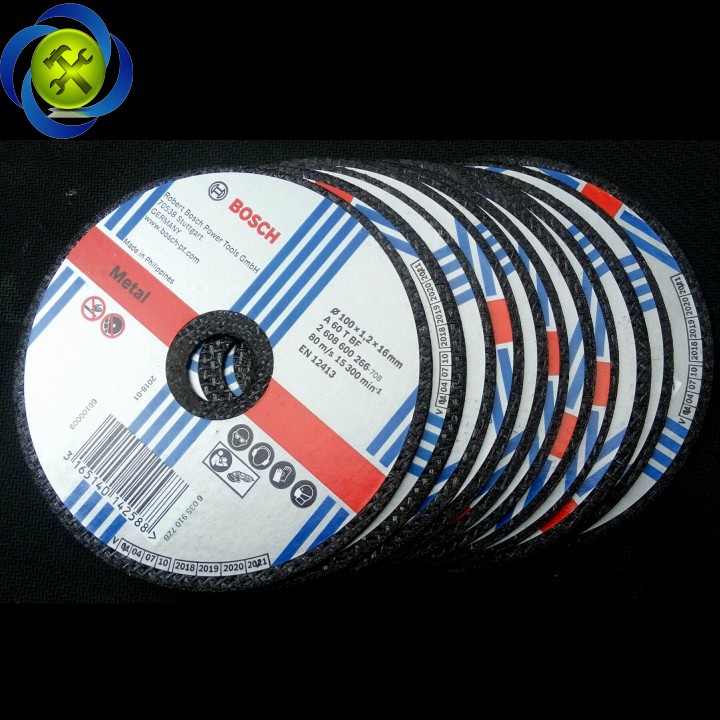 10 VIÊN ĐÁ CẮT BOSCH 2608600266 100 x 1.2 x 16mm