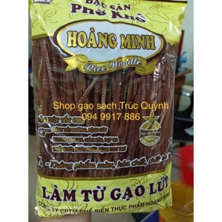 Phở Gạo Lứt- Thương Hiệu Bún Phở Cao Cấp Hoàng Minh