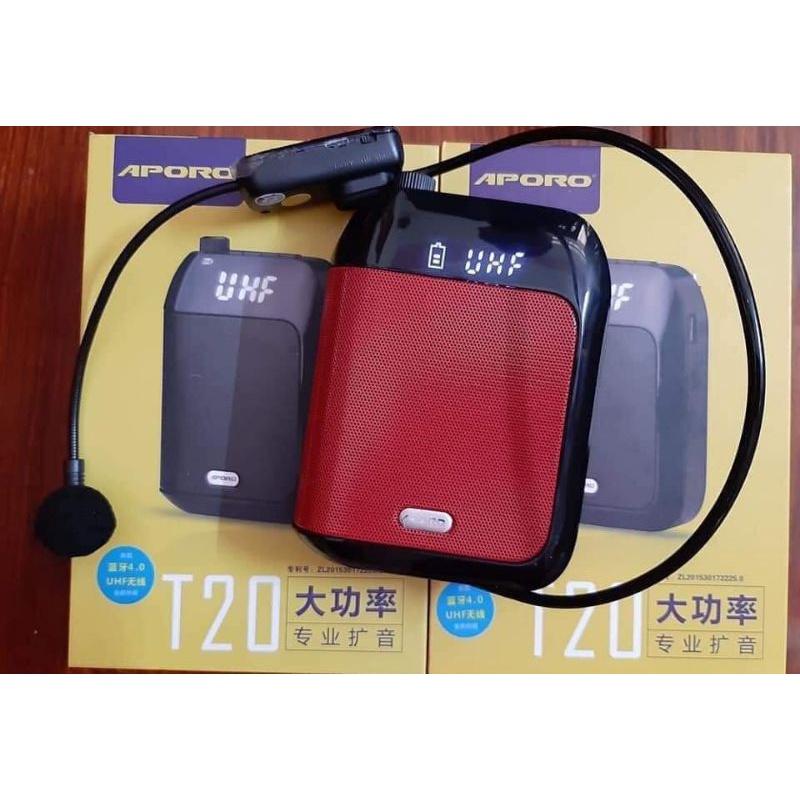 MÁY TRỢ GIẢNG APORO T20  BLUTOOTH CHÍNH HÃNG RẺ NHẤT SHOPEE