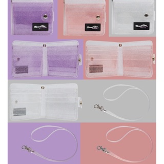 [HÀNG OFFICIAL] Ví Almost Blue Twinkle Jelly Wallet