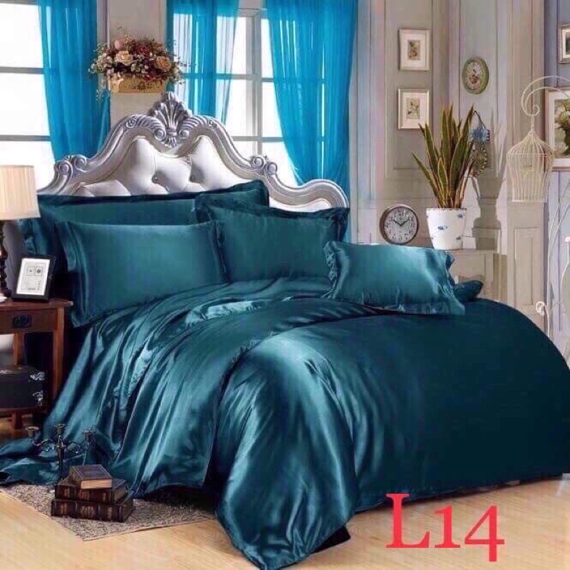 Bộ ga phi lụa size 2mx2m2/ size 2mx2m