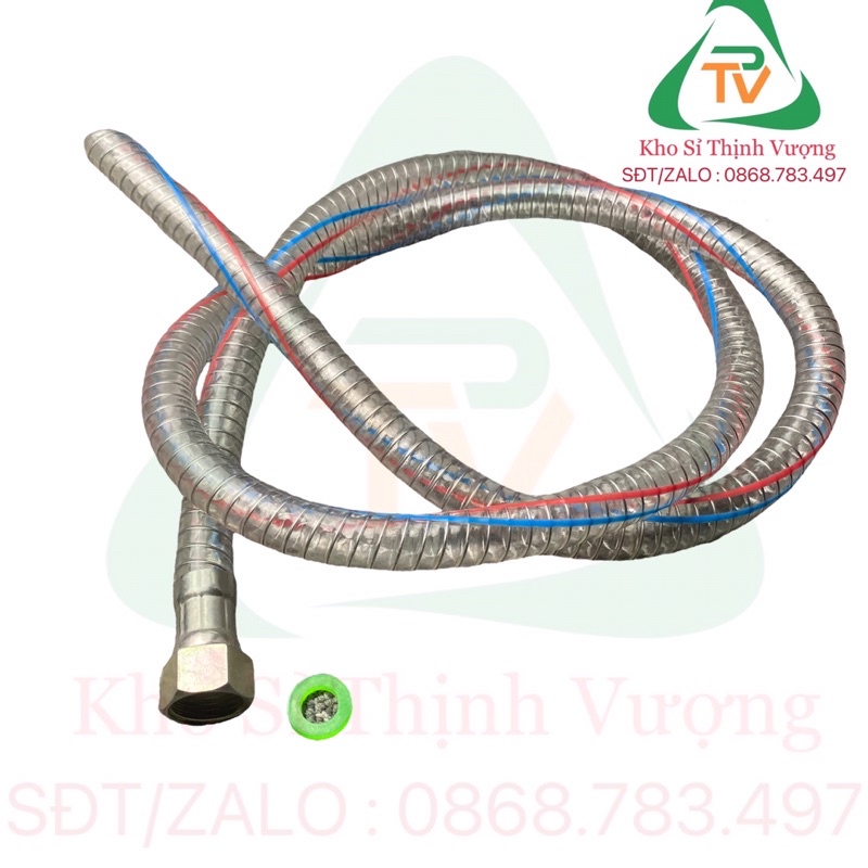 Dây Hút - Dây Hồi Xả Lò Xo Chống Gập - Lọc Rác Máy Rửa Xe Đầu Xịt