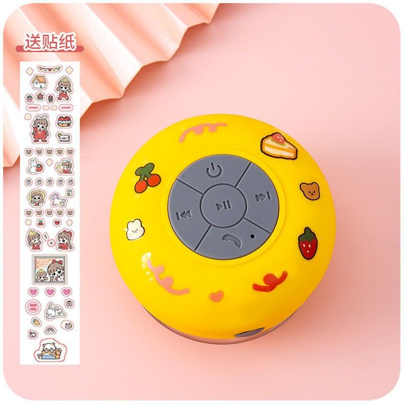 Loa Bluetooth Không Dây Chống Nước Tặng Kèm Sticker Dễ Thương