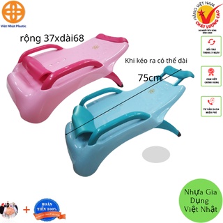 Ghế gội đầu đa năng.Ghế gội đầu cho bé cỡ đại ,gấp gọn Có Tấm Lót Đỡ Gáy Bé Không Bị Mỏ (Có Tay Nắm)