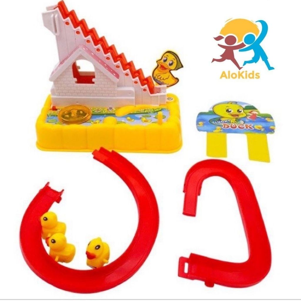 Bộ Đồ Chơi Vịt Vàng Leo Thang Kèm Đèn Và Nhạc Cho Bé Shop Alokidstb
