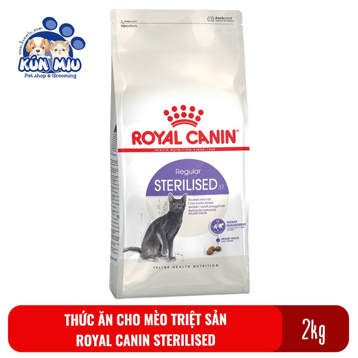 Thức ăn cho mèo triệt sản Royal Canin Sterilised túi 2kg