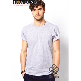 Áo thun Cổ TRÒN nam - Basic TEE - HOA LONG