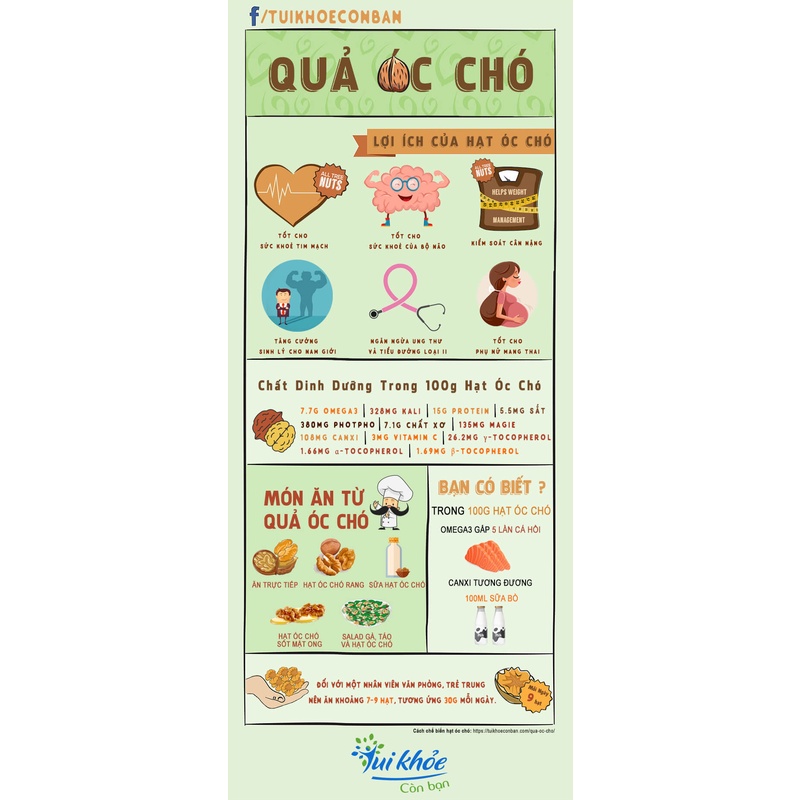 Nhân quả óc chó mỹ 250g - Sả phẩm dinh dưỡng cực tốt dành cho bà bầu, ăn vặt cho mọi lứa tuổi