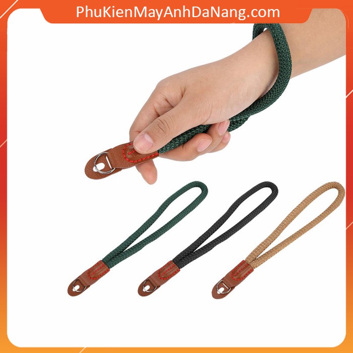 [Ảnh thật] Dây đeo máy ảnh cổ tay chất liệu chất liệu nylon chắc chắn và thời trang