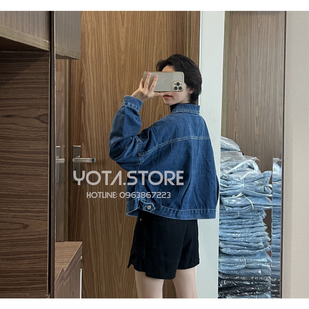 Áo khoác jeans ngắn - KB34